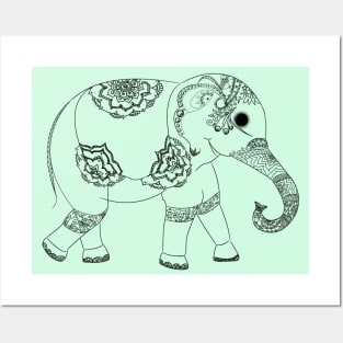 Elephant Posters and Art